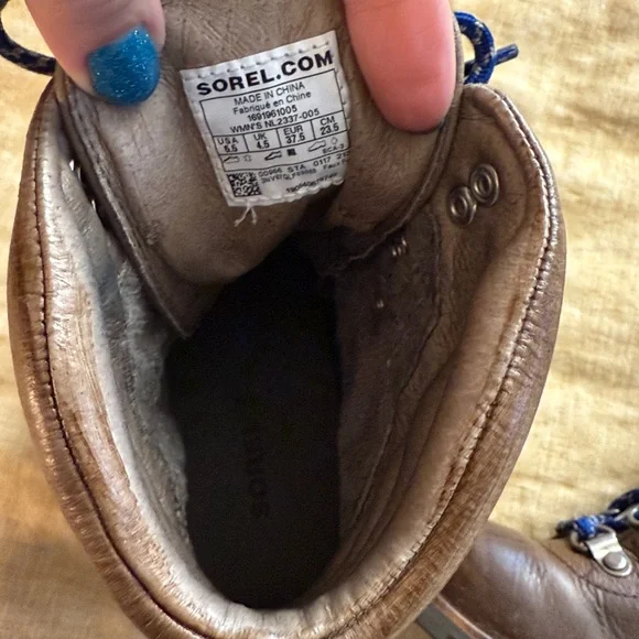 Sorel conquest Leather Boots - Picture 17 of 17
